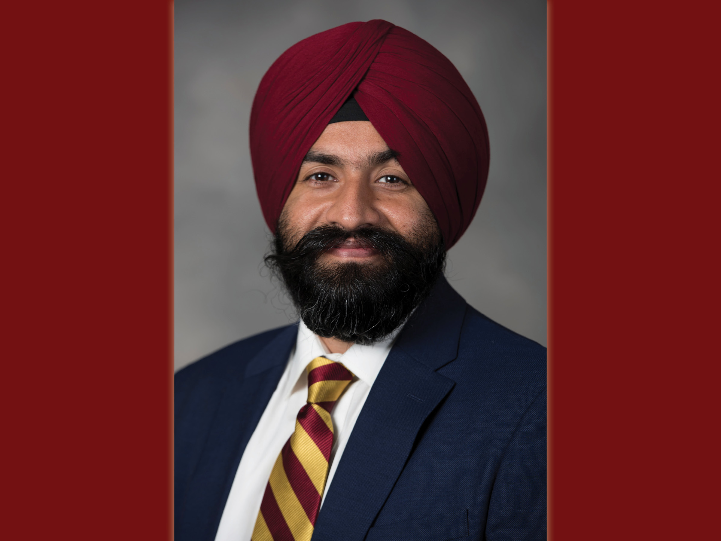 Barjinder Singh, associate professor of management in the Martha and Spencer Love School of Business
