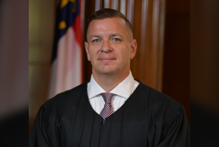 Philip Berger Jr in judicial robe