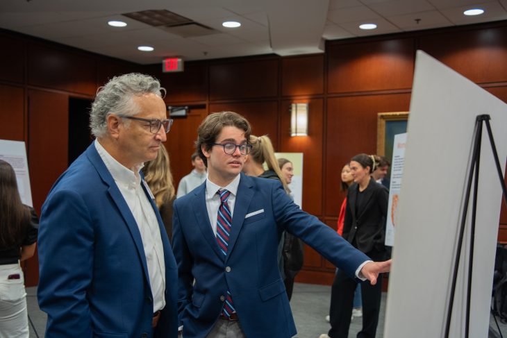 Photo of Business Analytics Day poster session