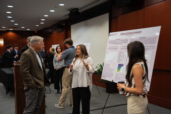 Photo of Business Analytics Day poster session
