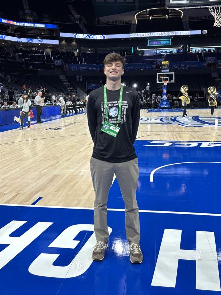 Ramy Ghandour ’26 with Atlantic Coast Conference 