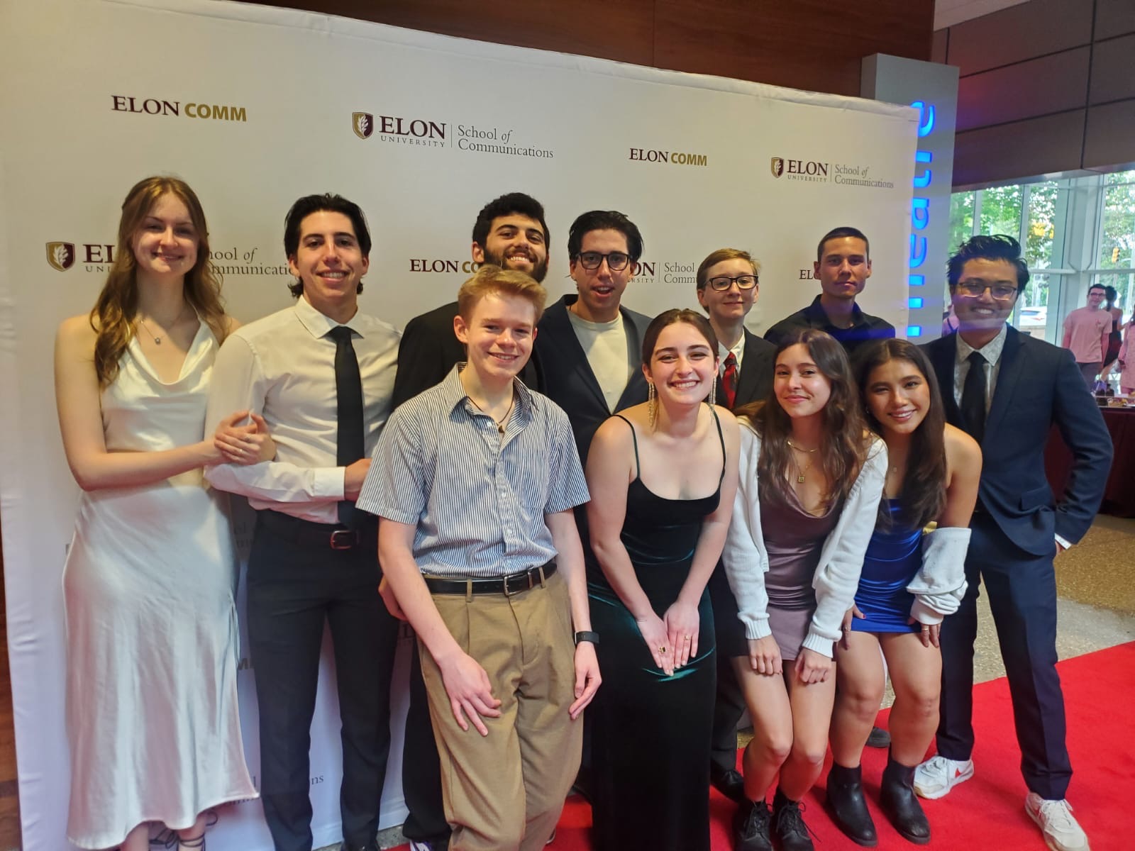 The Sour Note Film crew poses for a picture