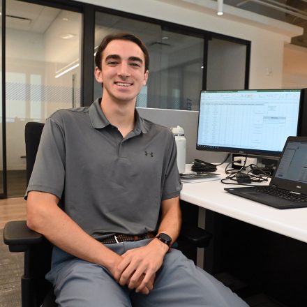 Anthony Bamford at the ACC office.