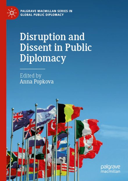 “Disruption and Dissent in Public Diplomacy" book cover