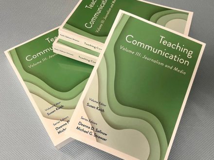 The cover of Teaching Communication, Vol. 3: Journalism and Media