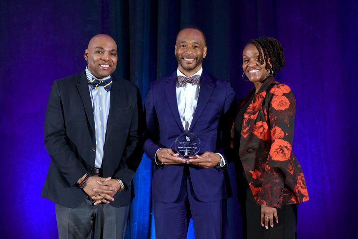 Vice President Randy Williams is the 2026 recipient of the Rising Star Award from the National Association of Diversity Officers in Higher Education. (Photo courtesy of Tim Trumble Photography)