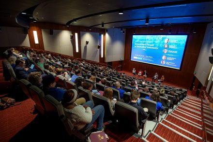 Opening panel at the NCCMA conference