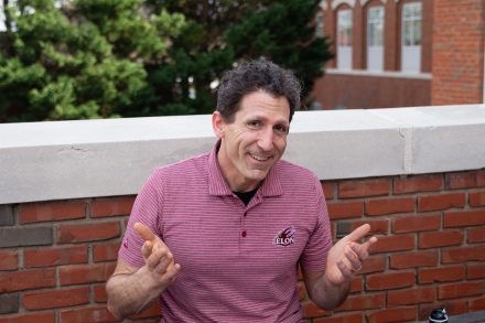 Joel Karty without eyebrows