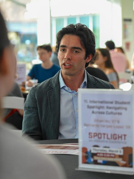 Elon student Bernardo Vargas-Lopez