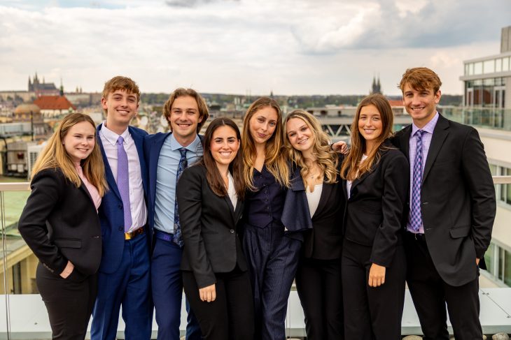 Jadon Dorsey, Maren Giambanco, Em Orendorff, Regan Pompeo, Lauren Parent, Henry Mathews, William Foster, and Jack Poulos