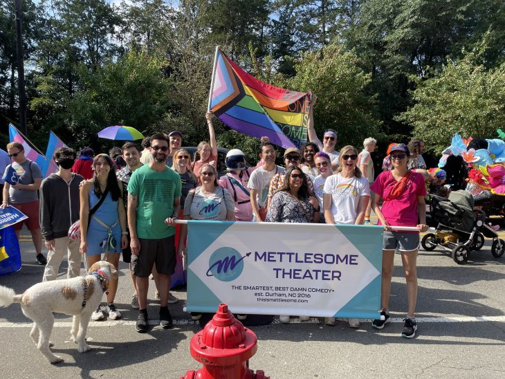 Mettlesome at Durham Pride