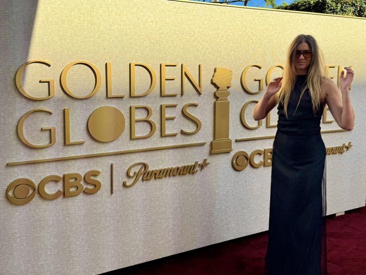 Stephanie Moeller ’09 at the Golden Globes Red Carpet