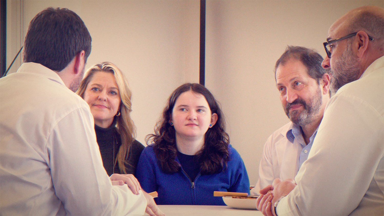 Hope Hynes Love (Eliza), Katharyn MacDonald (Sam) and Jeff Alguire (Dr. Whistler)