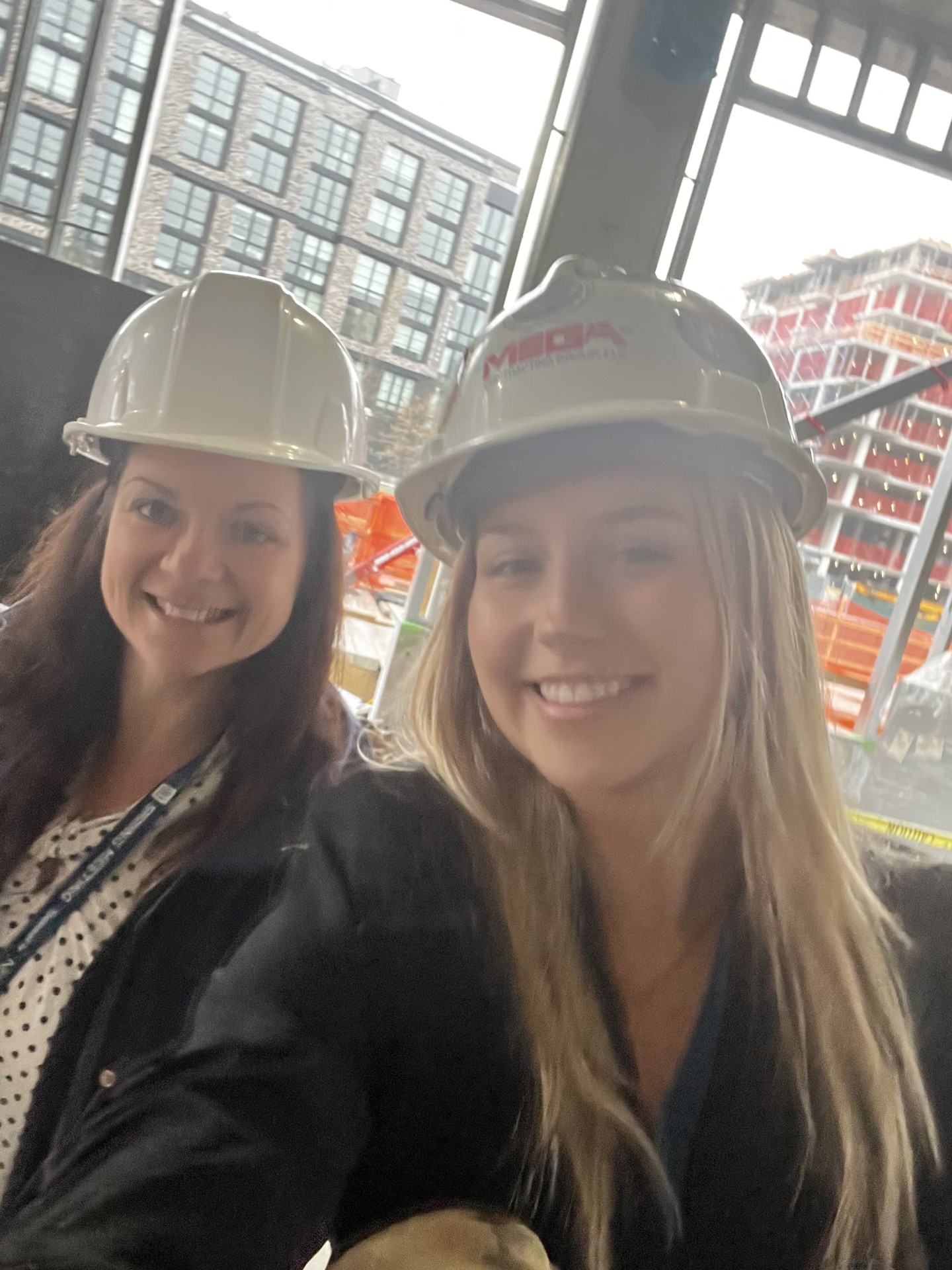 Kate Cooper '26 with Associate Dean Margarita Kaprieylan in NYC
