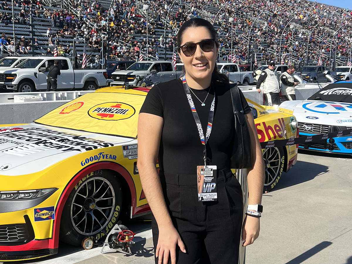 Commencement 2026: Abigail Selikoff ’26 turned game-day experiences into career preparation