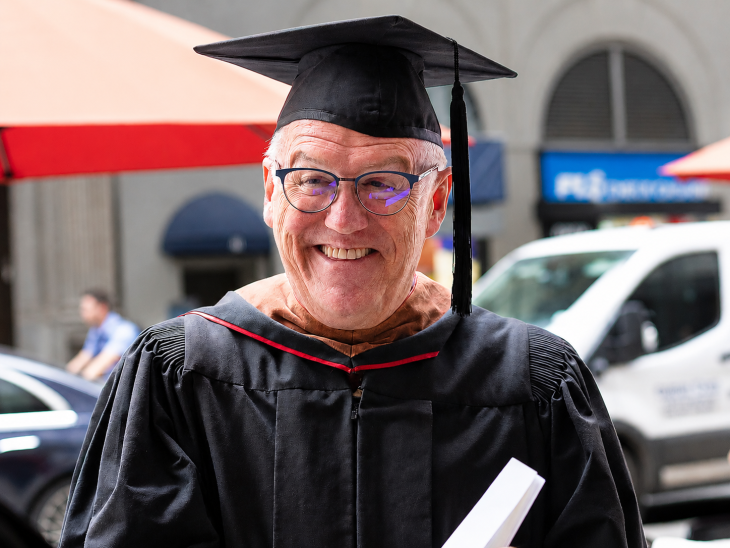 Fred Rubeck, chair of the Department of Performing Arts