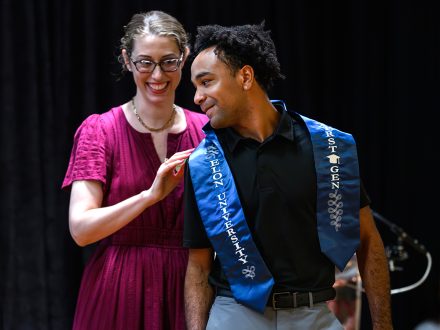 Kadin Simmons ’26 looks back at mentor