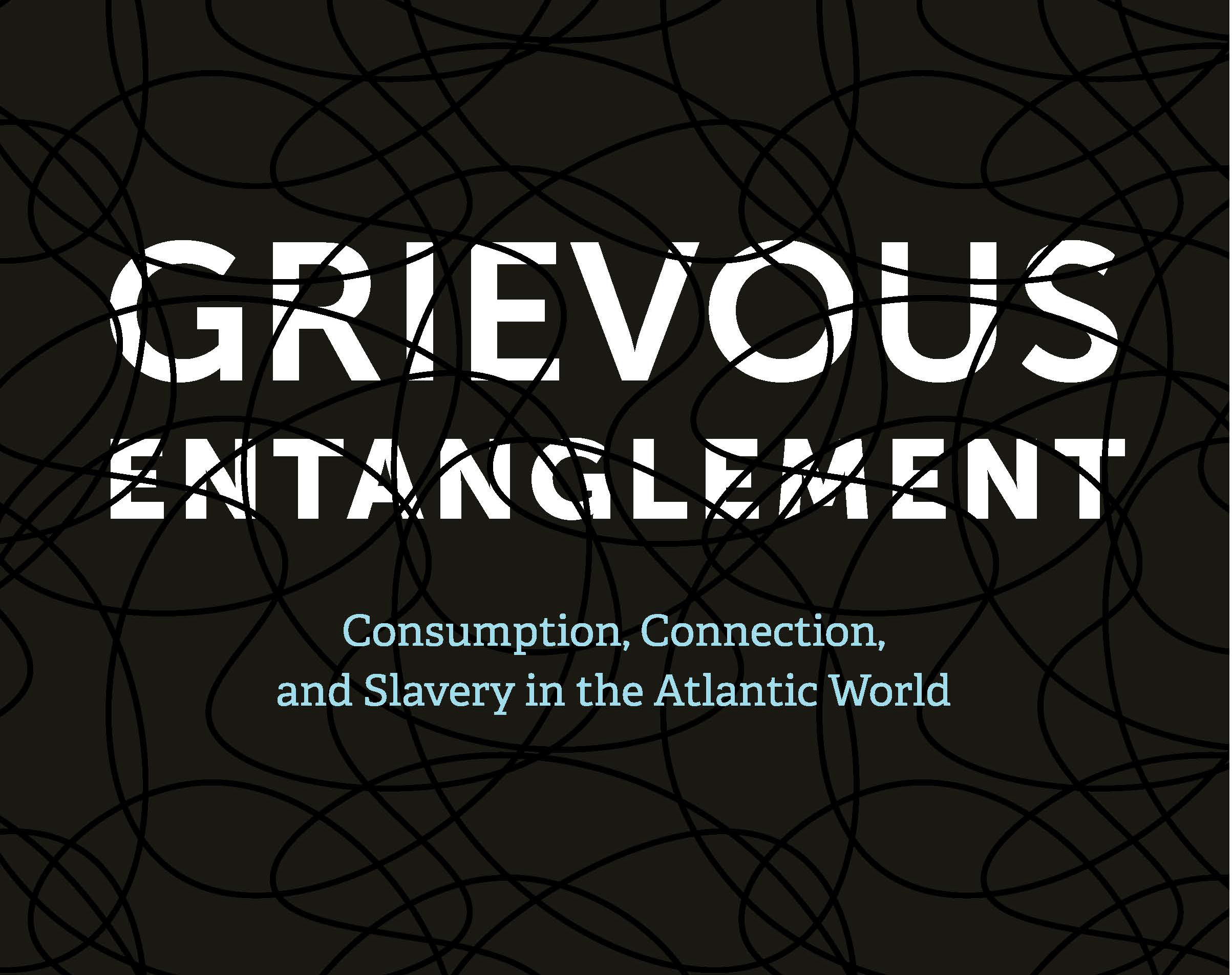 Grievous Entanglement book cover. The cover is black with Grievous Entanglement written in white.