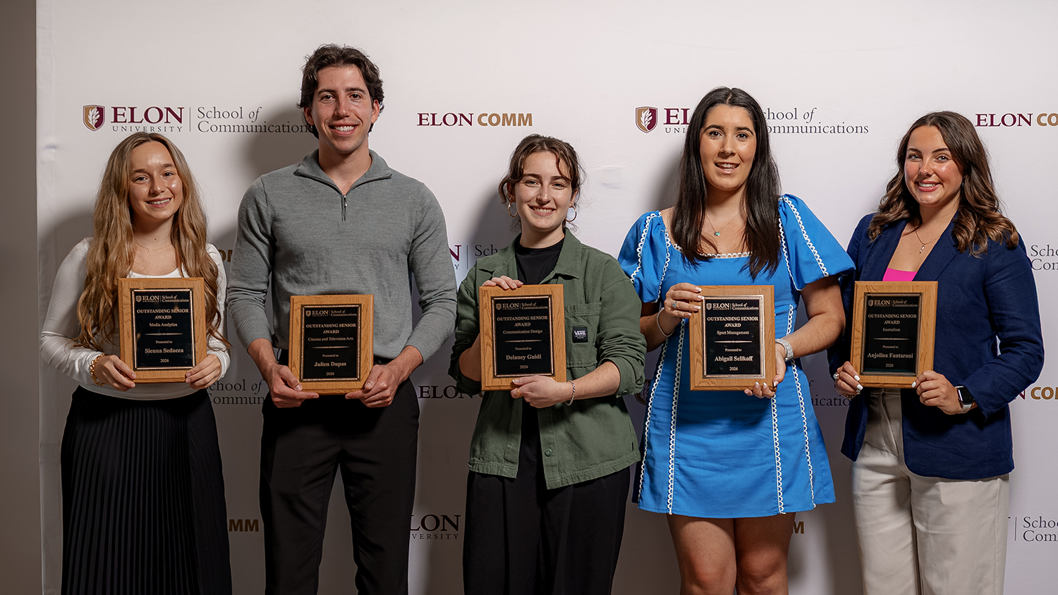 2026 Outstanding Senior Award Winners