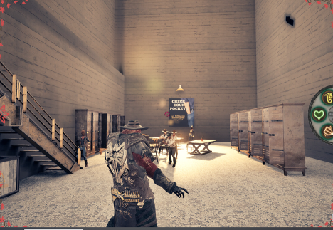 A screenshot from Onslaught, developed by InDecision Studio.