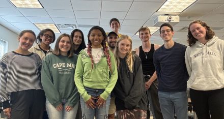 Students in Human Service Studies Designing and Assessing Human Service Programs class.