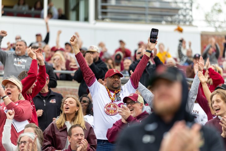 Elon’s Homecoming football game Oct. 11, 2025.