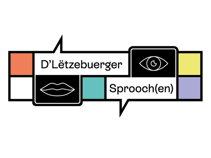 "The Luxembourgish Language(s)” exhibition logo