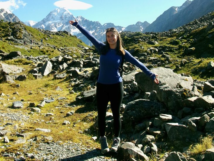 Kate Ponder '28 on Elon's New Zealand: Critically Engaged Ecotourist 2026 winter term abroad program.
