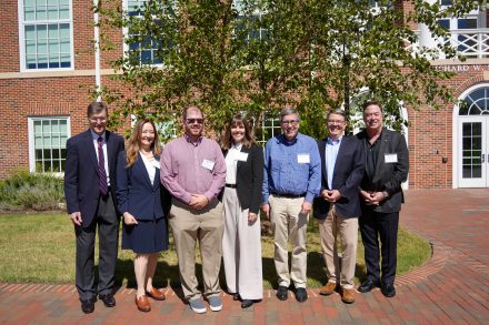 Family Entrepreneurship Forum speakers pose together outside
