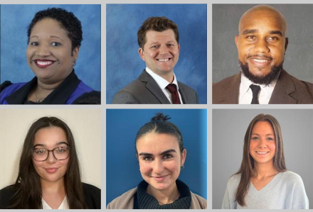 Collage of portraits of six individuals who received the the 2026 recipients of the Kopynec Family Scholarship