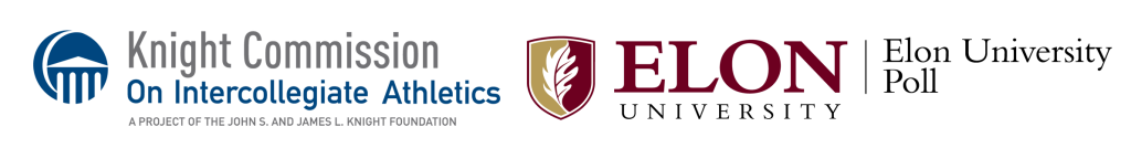 Knight Commission and Elon Poll logos