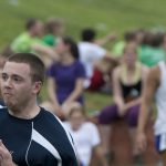 Sportsfest dodgeball game.