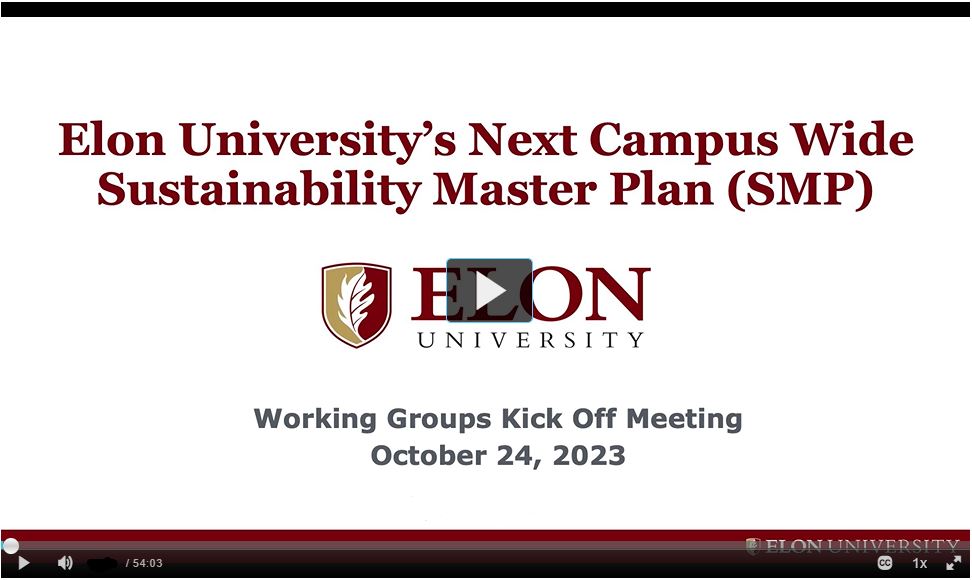 Screenshot of sustainability video
