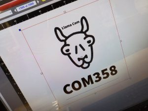 Picture of a llama and COM358