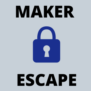 Maker Escape icon with lock