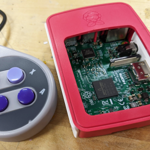 Game controller with Pi