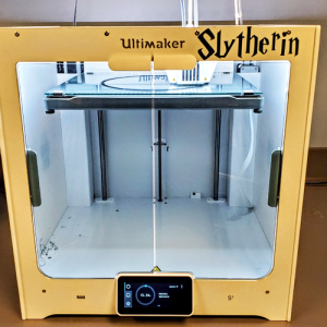 3D printer named Slytherin