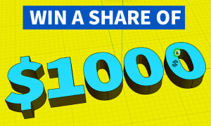 Win a share of $1,000!