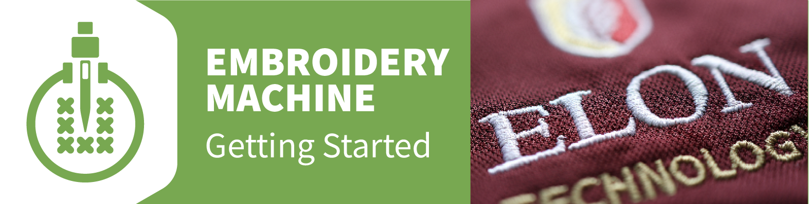 Embroidery Machine Getting Started