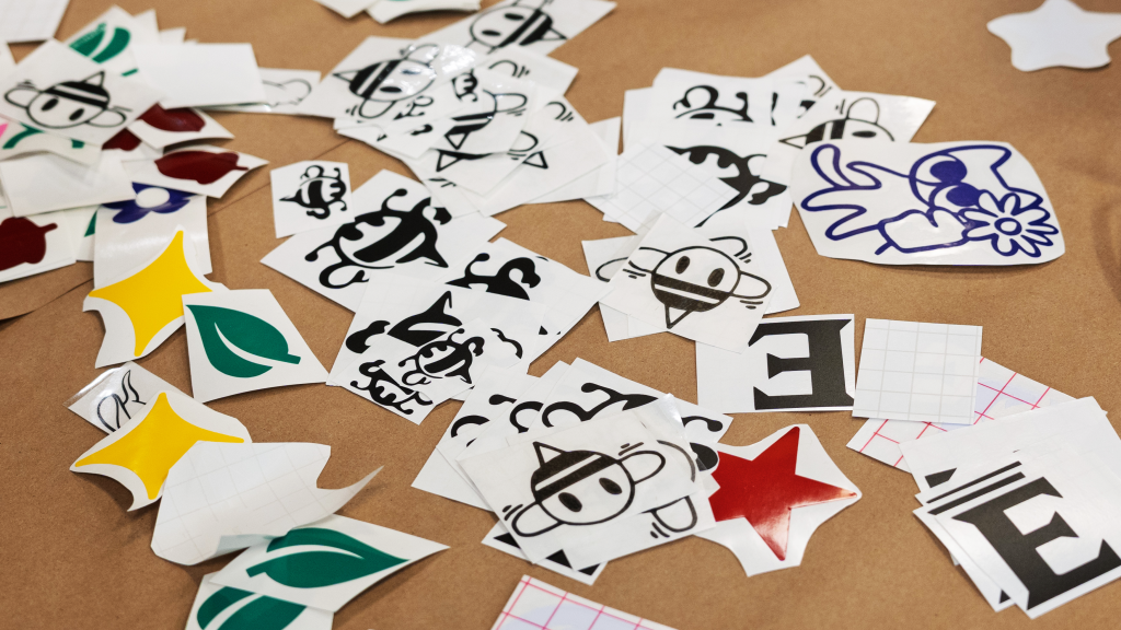 Various stickers for free