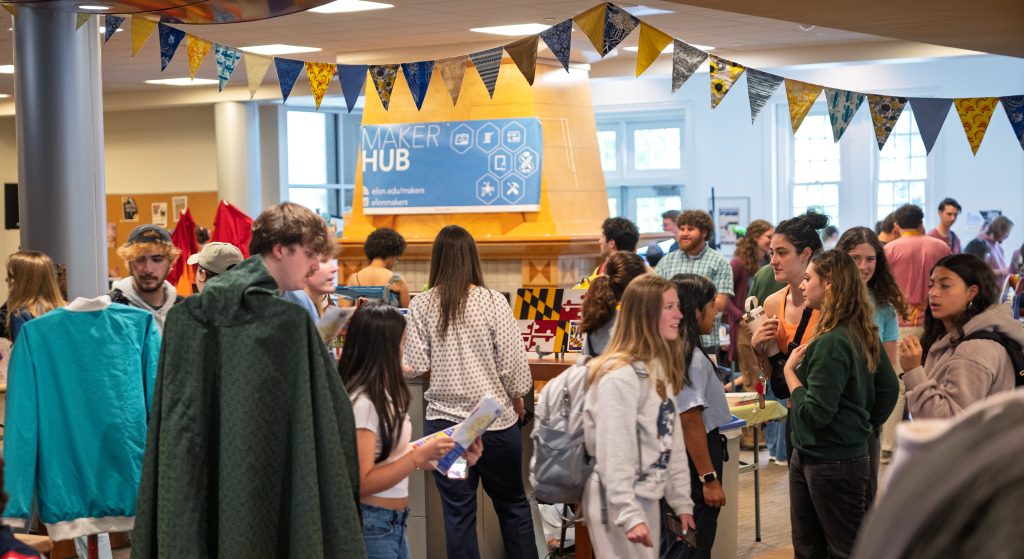 Wide shot of Maker Takeover
