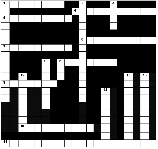 Spot Empty Crossword Puzzle